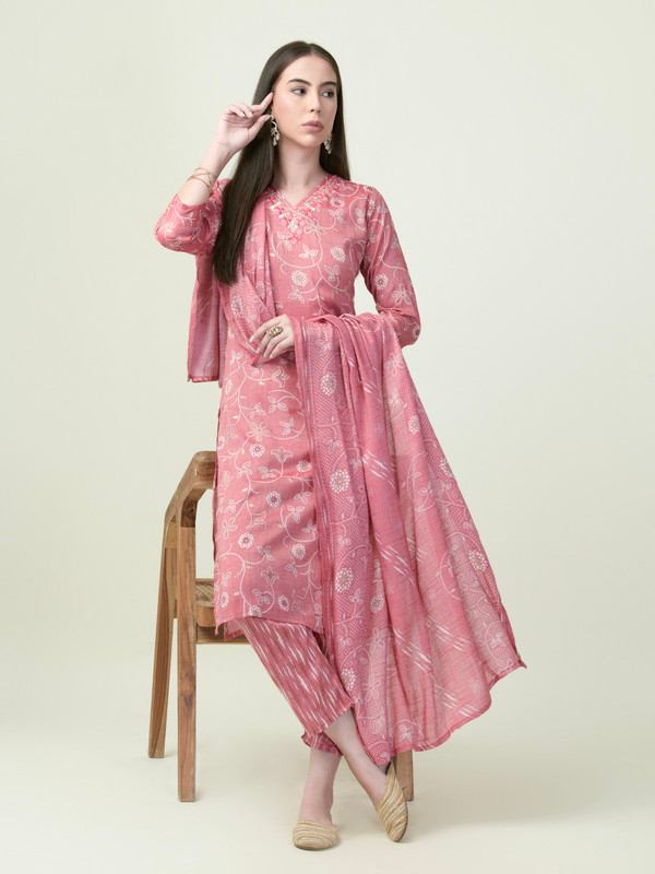 Albion Premium Ladies Ambika Ethnic Multii Kurti Set