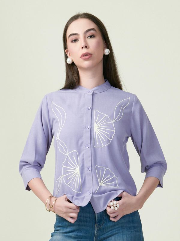 Albion Premium Ladies Ambika Purple Top