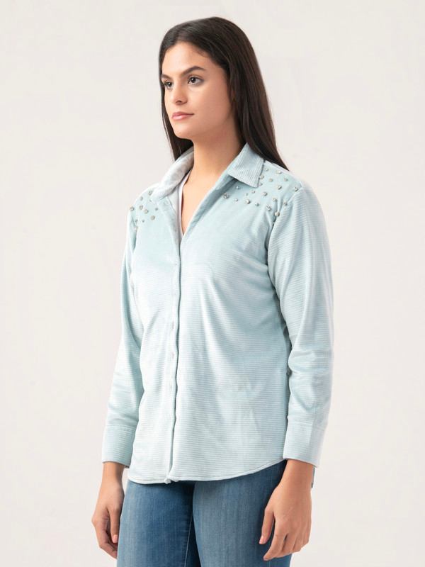 Albion Women Winter Aqua Shirt
