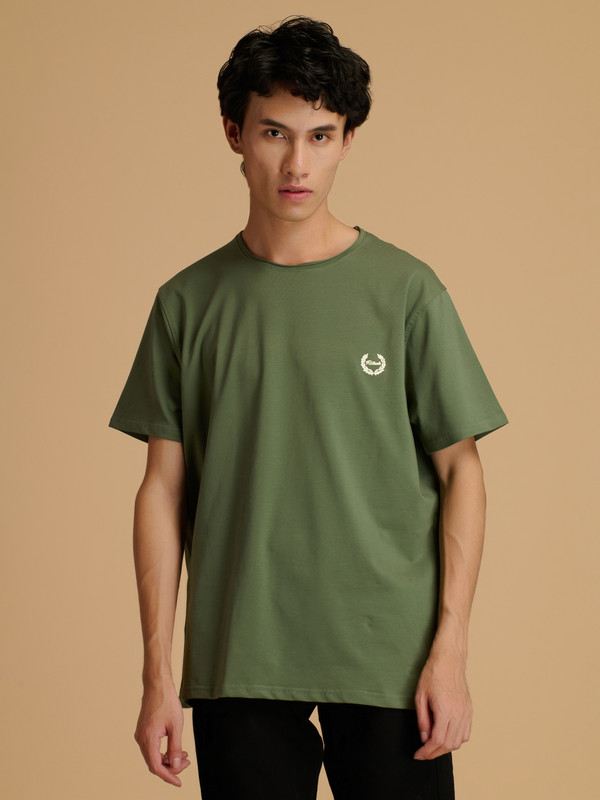 Albion Premium Mens Green T-Shirt