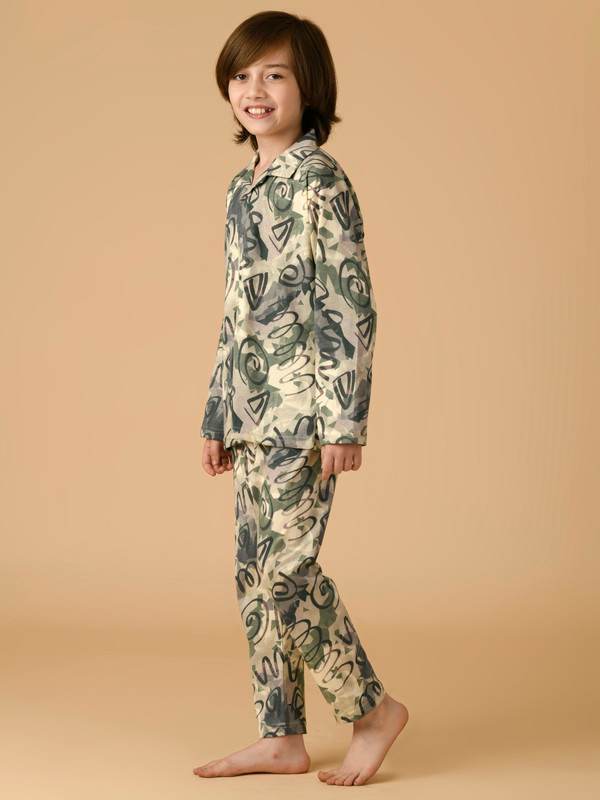ALBION PREMIUM BOYS FAWN NIGHT SUIT