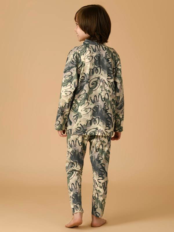 ALBION PREMIUM BOYS FAWN NIGHT SUIT