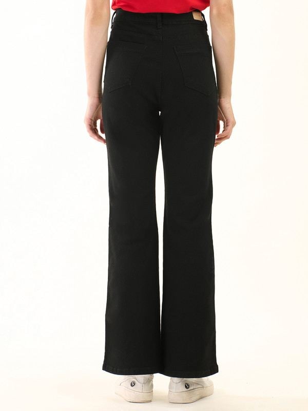 Albion Women Superior Black Bootcut Jeans