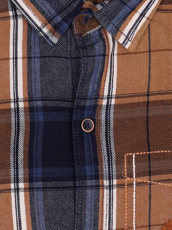 BLAZO Kids Boys Mustard Shirt