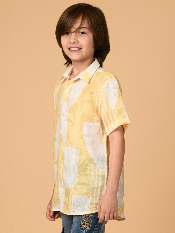 ALBION PREMIUM BOYS LEMON SHIRT