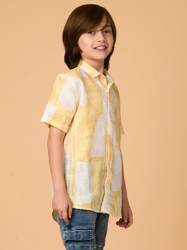 ALBION PREMIUM BOYS LEMON SHIRT