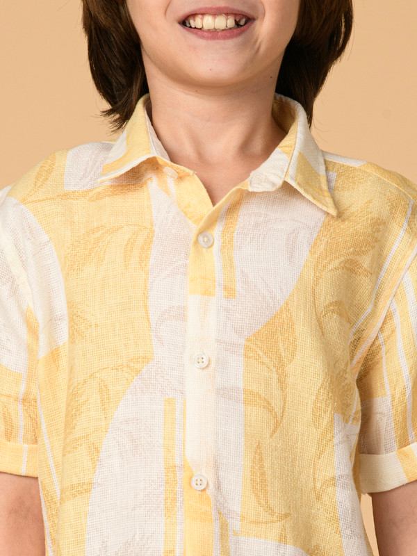 ALBION PREMIUM BOYS LEMON SHIRT