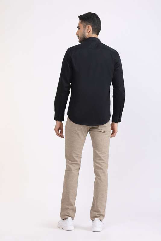 Albion Mens Premiume Black Casual Shirt