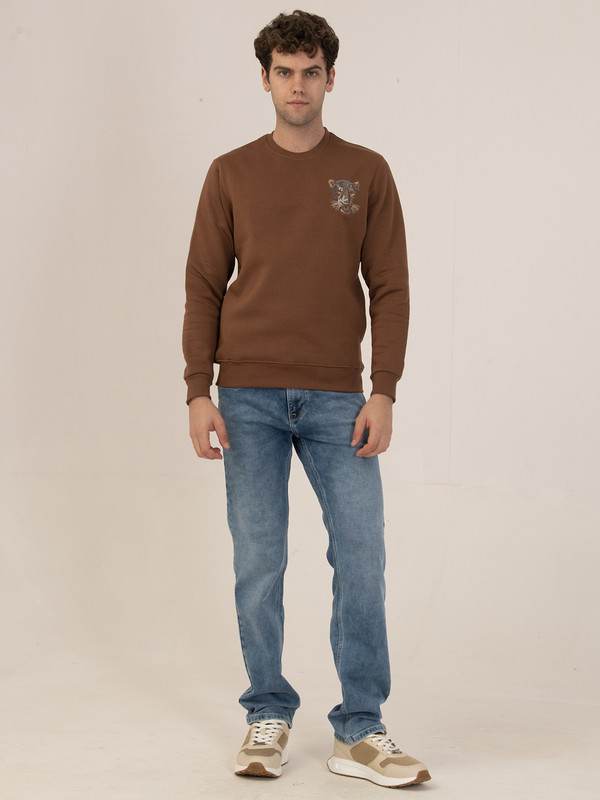 Albion New Classic Comfort COFFEE  Sweatshirt