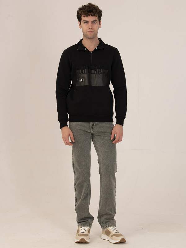 Albion Winter Classic Comfort Black Sweatshirt