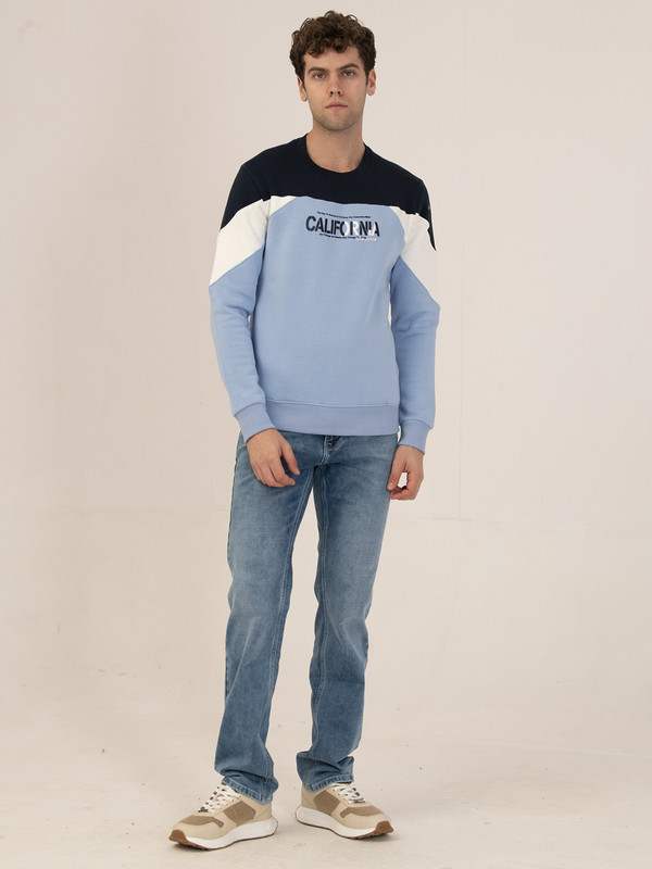 Albion New Classic Comfort Sky  Sweatshirt