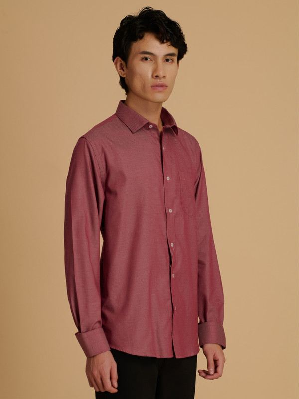 Albion Premium Mens A Maroon Shirt Fs