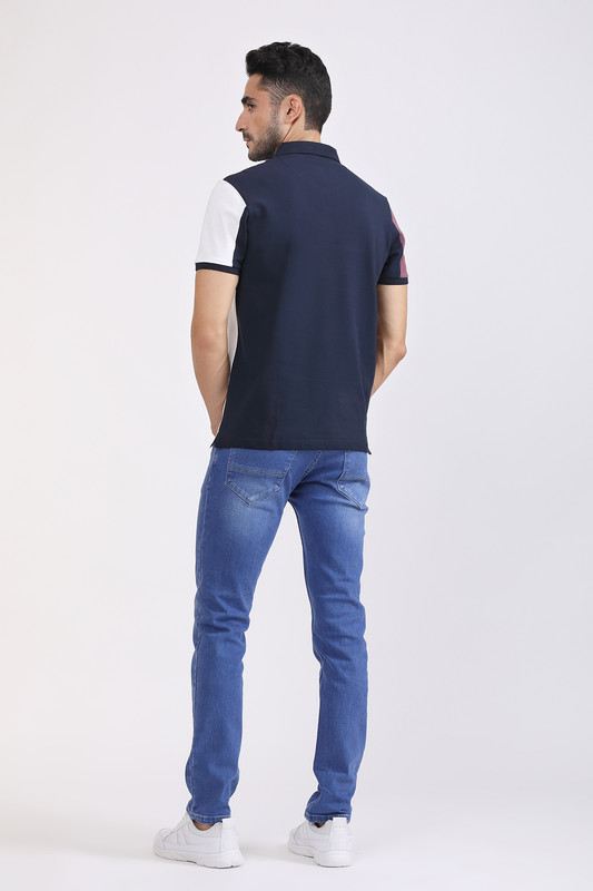 Albion Mens Primume Navy T-Shirt