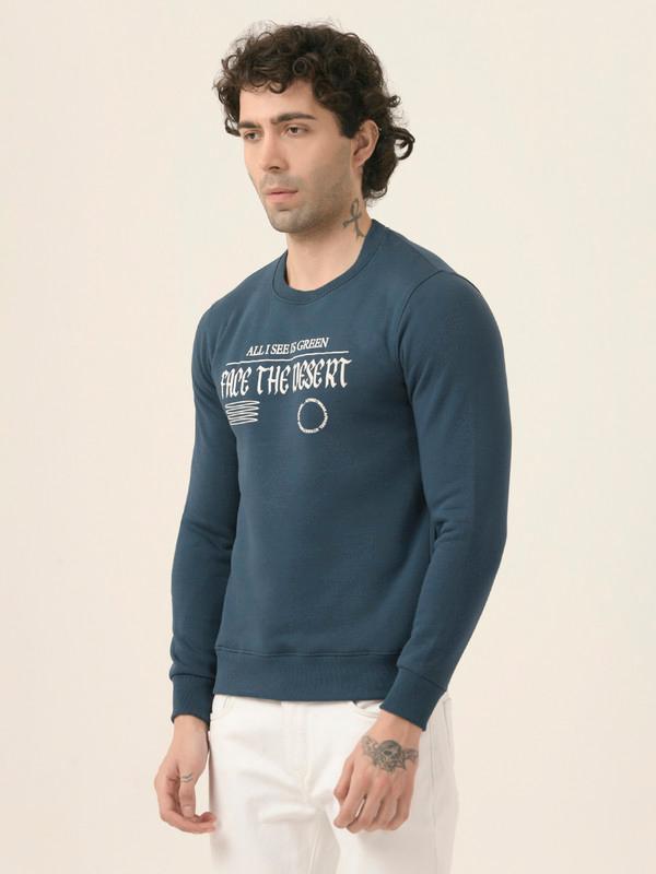 ALBION Mens Winter Navy Sweatshirt