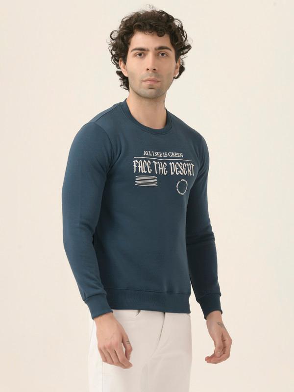 ALBION Mens Winter Navy Sweatshirt