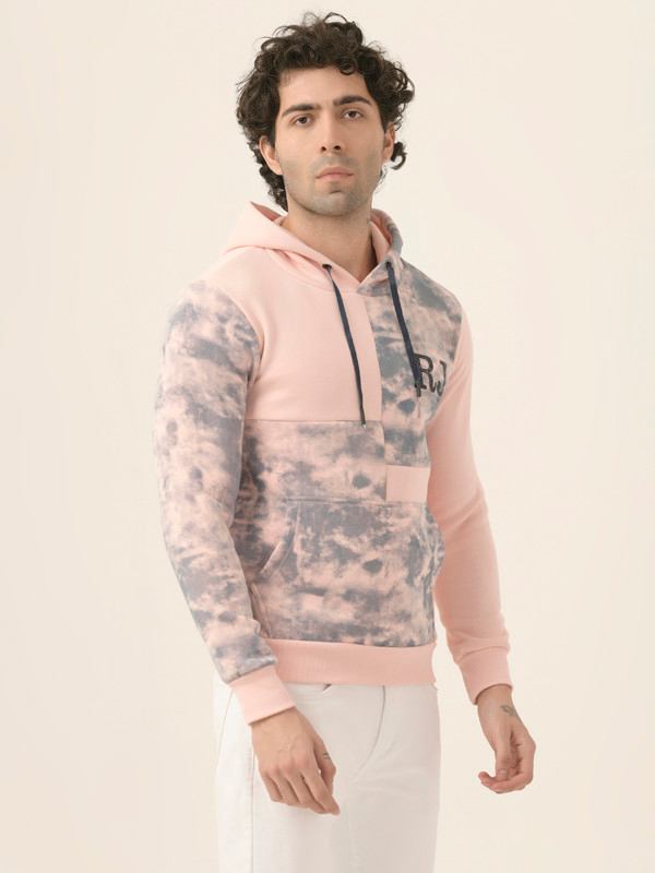 ALBION Mens Winter L Peach Sweatshirt