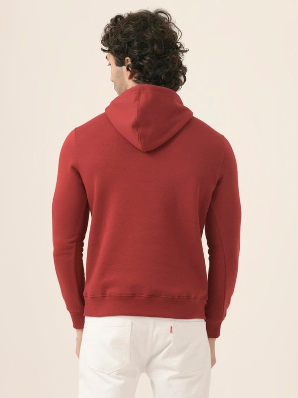 ALBION Mens Winter Maroon Sweatshirt