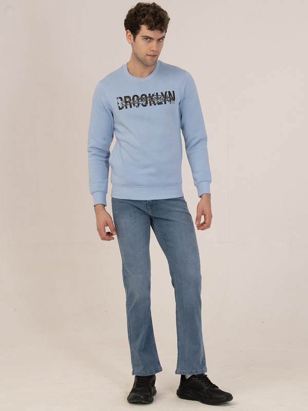 Albion Men’s Sky  Classic Sweatshirt – Soft & Comfortable Fabric