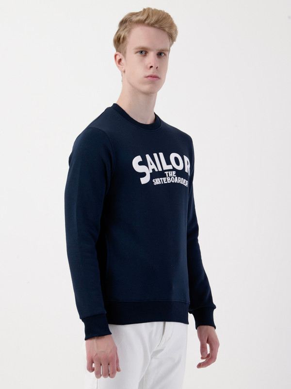 Albion Mens Navy Sweatshirt