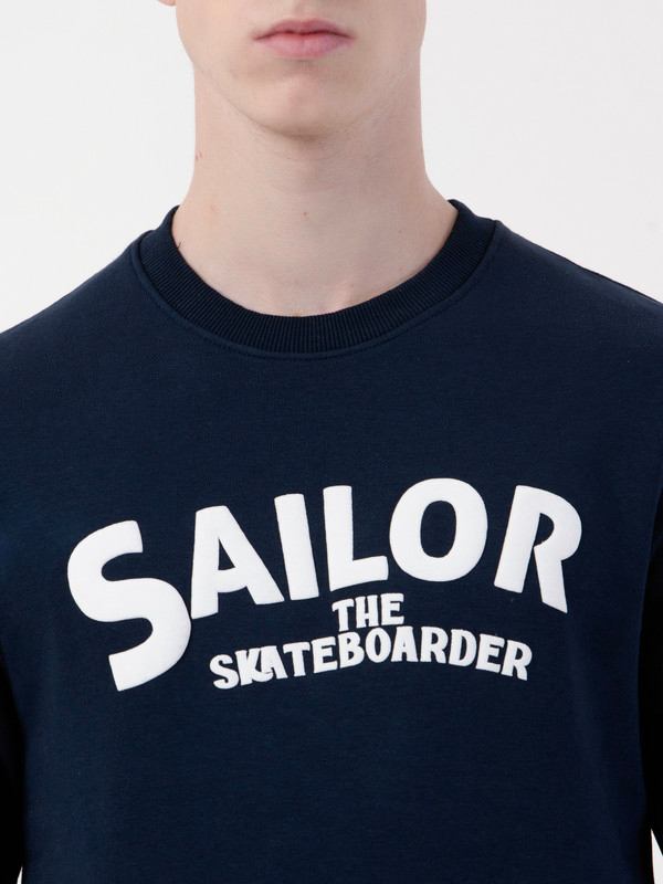 Albion Mens Navy Sweatshirt