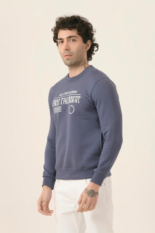 ALBION Mens Winter S.Grey Sweatshirt