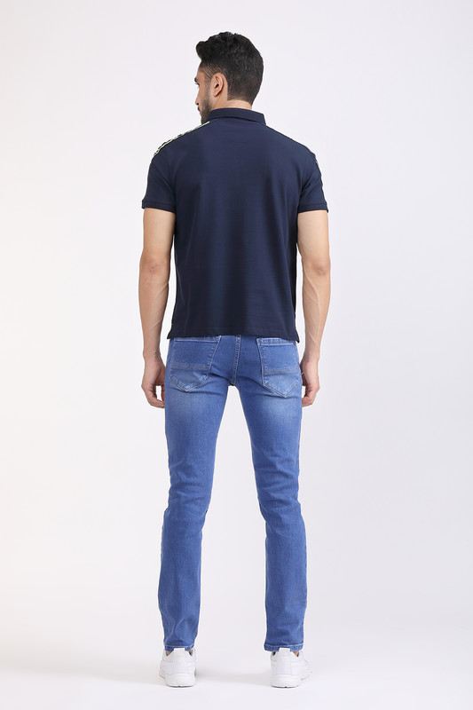 Albion Mens Primume Navy T-Shirt