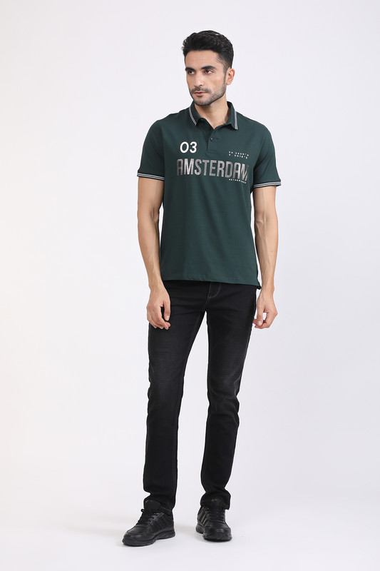 Albion Mens Primume H.Green T-Shirt