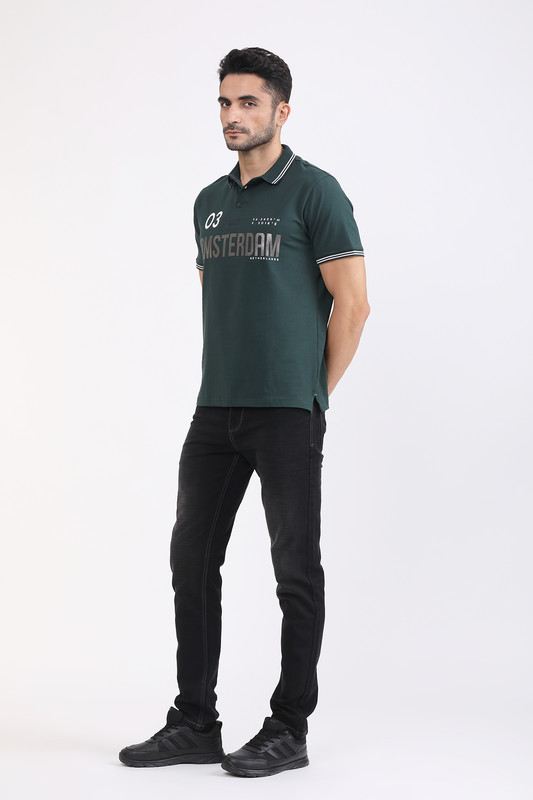 Albion Mens Primume H.Green T-Shirt