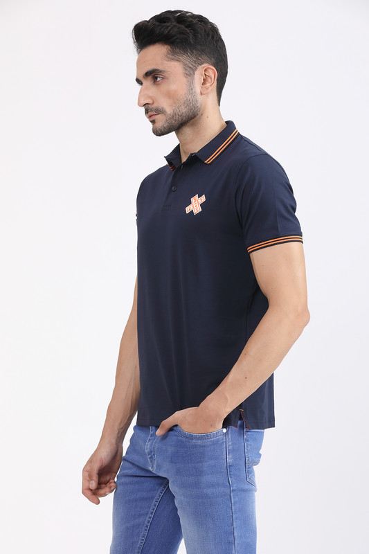 Albion Mens Primume Navy T-Shirt
