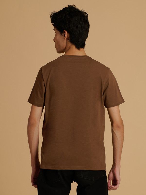 Albion Premium Mens D.Brown T-Shirt