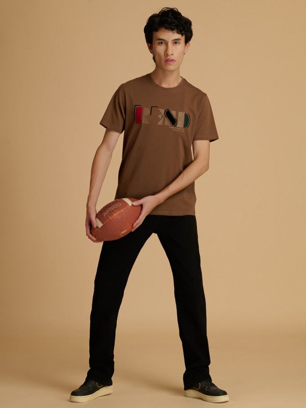 Albion Premium Mens D.Brown T-Shirt