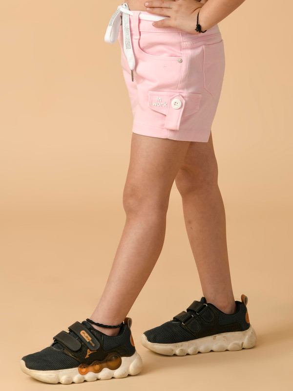 ALBION PREMIUM GIRLS WORLD PINK SHORTS