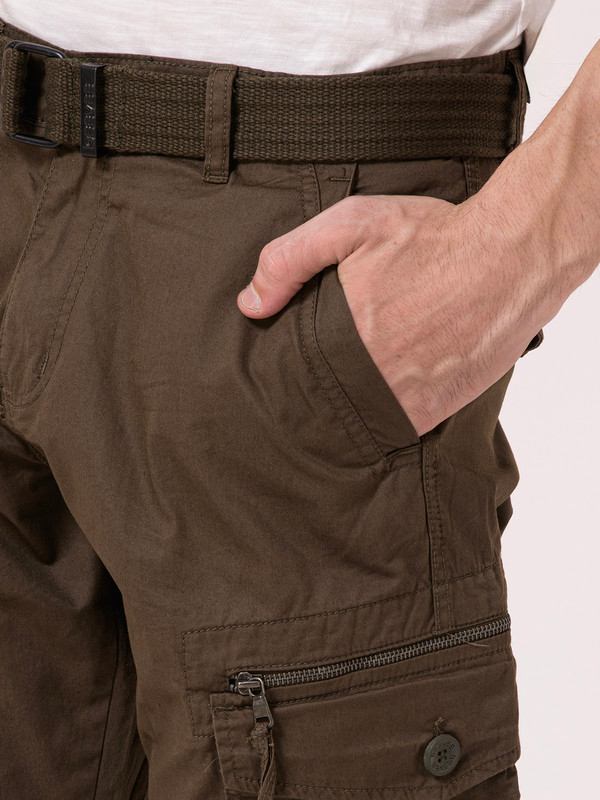 Albion Mens Olive Casual Joggers
