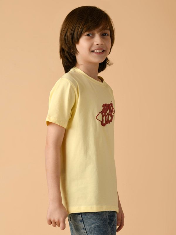 ALBION PREMIUM BOYS LEMON T-SHIRT