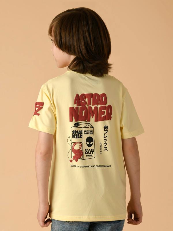 ALBION PREMIUM BOYS LEMON T-SHIRT