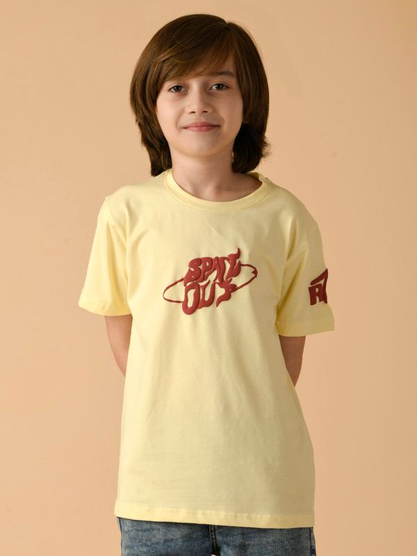 ALBION PREMIUM BOYS LEMON T-SHIRT