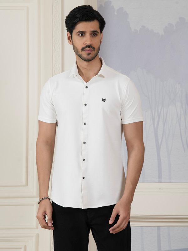 ALBION MENS OLDGARAGE 6 (WHITE) SHIRT