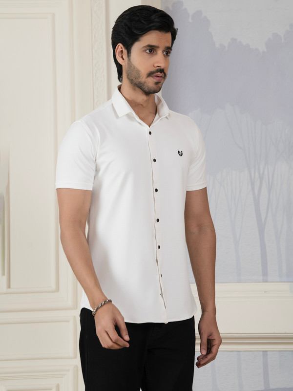 ALBION MENS OLDGARAGE 6 (WHITE) SHIRT