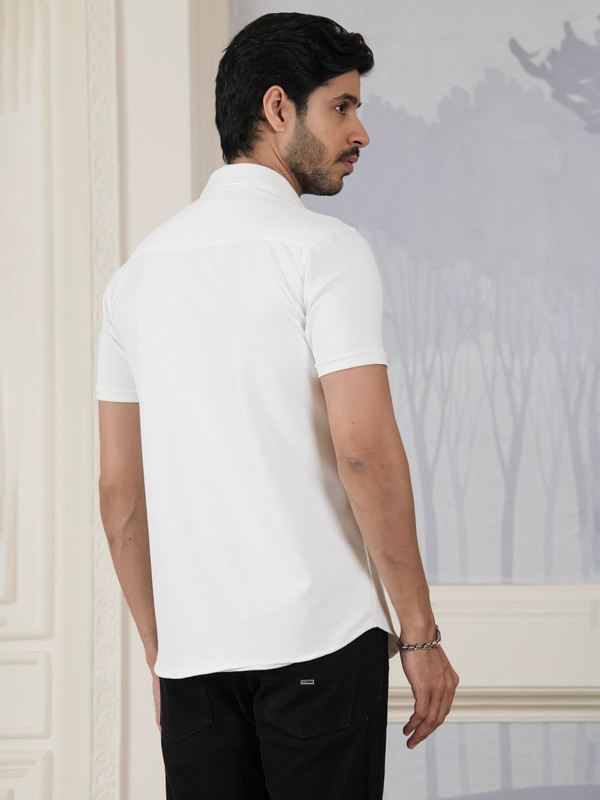 ALBION MENS OLDGARAGE 6 (WHITE) SHIRT