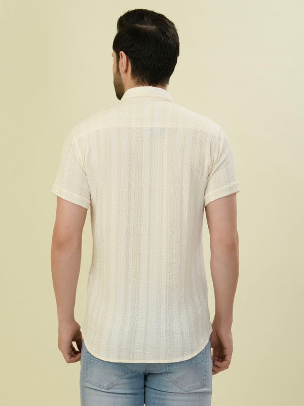 Albion Premium Mens 1 Cream  Shirt Hs