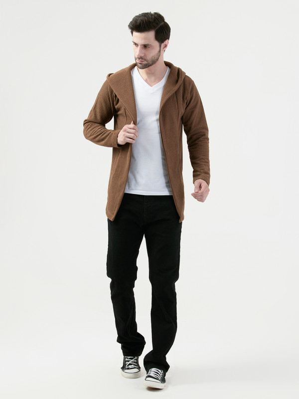 Albion Mens Camel Pullover