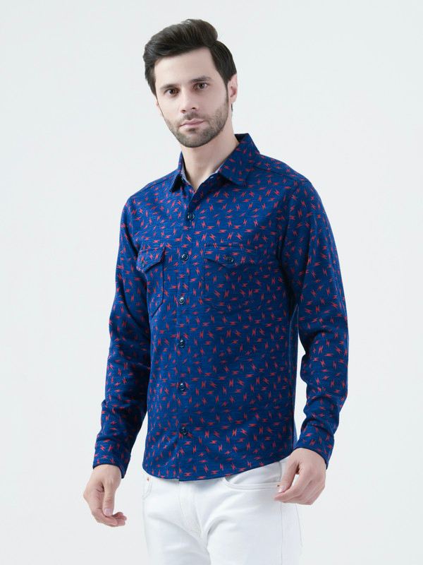 Albion Mens Navy@Red Jacket