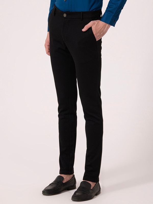 Albion Mens Black Casual Pant
