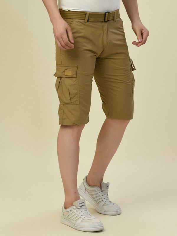 ALBION PREMIUM BEEVEE KHAKI MENS SHORTS