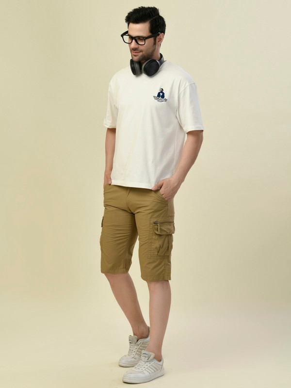 ALBION PREMIUM BEEVEE KHAKI MENS SHORTS