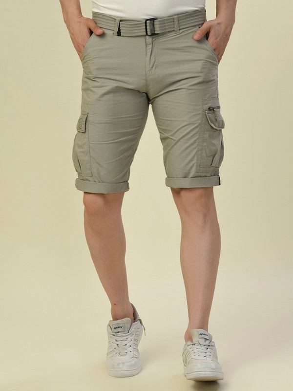 ALBION PREMIUM BEEVEE LT.GREY MENS SHORTS