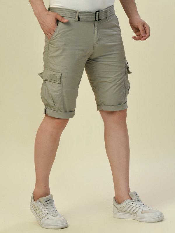 ALBION PREMIUM BEEVEE LT.GREY MENS SHORTS