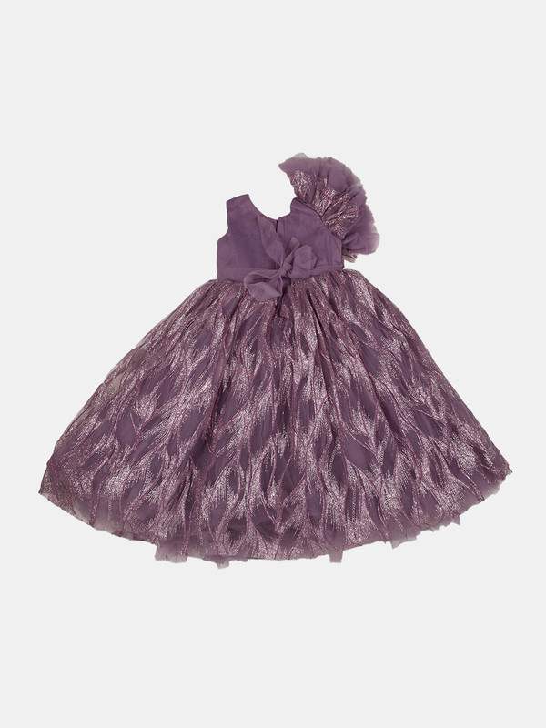 ALBION GIRLS ETHINIC WINE GOWN