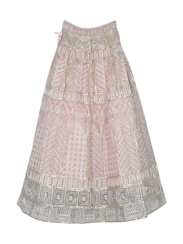 Albion Kids Innocence Peach Lehanga Choli