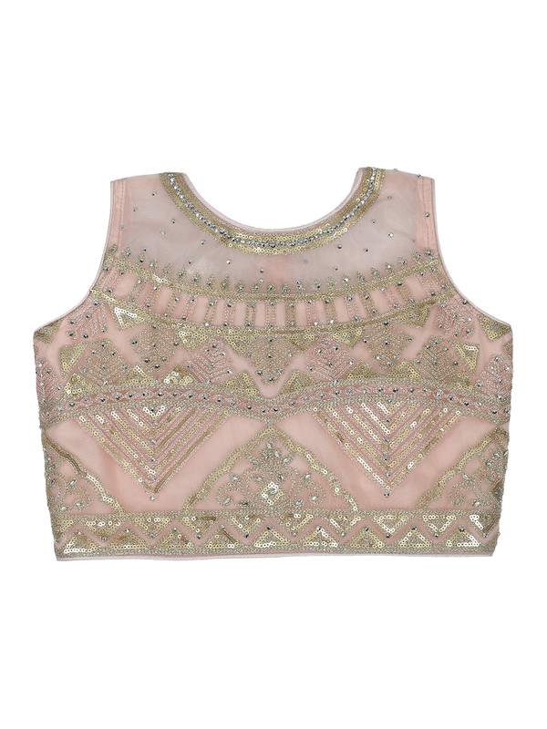 Albion Kids Innocence Peach Lehanga Choli